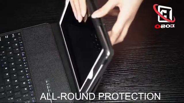 Eoso Keyboard Case for New 2018 iPad, 2017 iPad, iPad Pro 9.7, iPad Air 1 and 2 Folding PU L Review смотреть онлайн