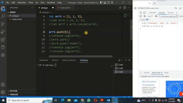 Arrays In JavaScript Chapter 5 Part 2 смотреть онлайн