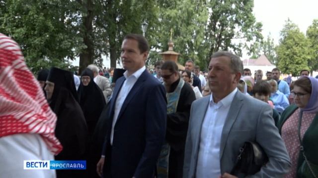 В Ярославле Толгский монастырь отметил 709 лет со дня явления Чудотворной иконы и основания обители смотреть онлайн