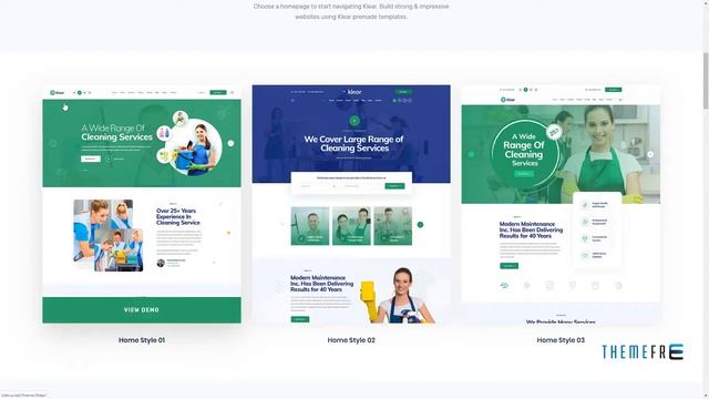 Klear - Cleaning Service Company WordPress Theme смотреть онлайн