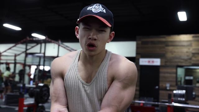TRAINING AT 5% BODYFAT! || Tristyn Lee (Shoulders, Biceps, Triceps) смотреть онлайн
