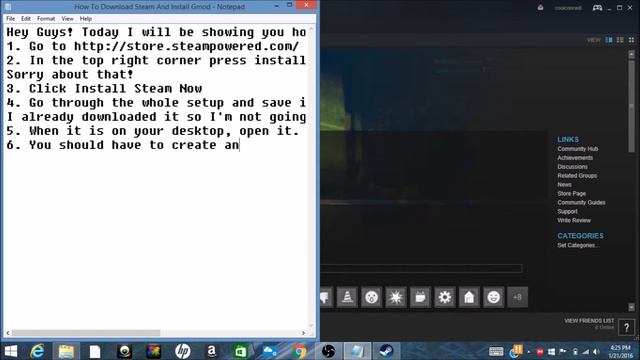 How to Download Steam And Install Gmod смотреть онлайн