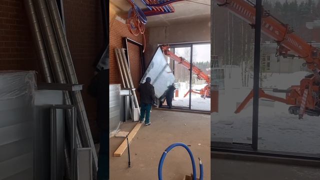 Остекление загородного дома в КП Репинское смотреть онлайн