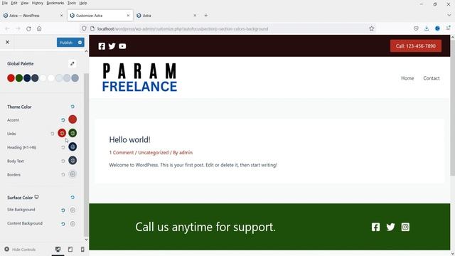 How To Customize Global Colors in Astra Theme | Astra Theme Color Customization | Astra 4.0 смотреть онлайн