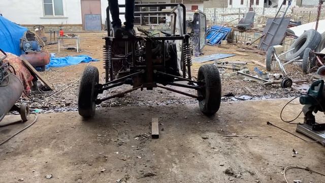 Задняя подвеска самодельной багги из ваз09 смотреть онлайн