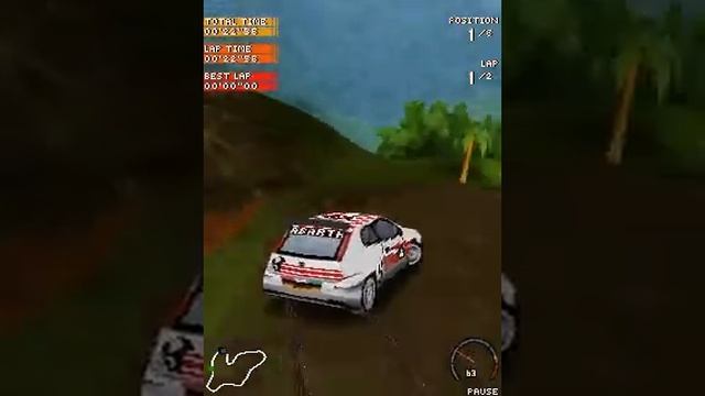SEGA Rally 3D GSM Java Mobile Phone Game смотреть онлайн