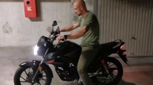 ПЕРВЫЙ  МОТО ОПЫТ ?? HONDA CB125F  2020