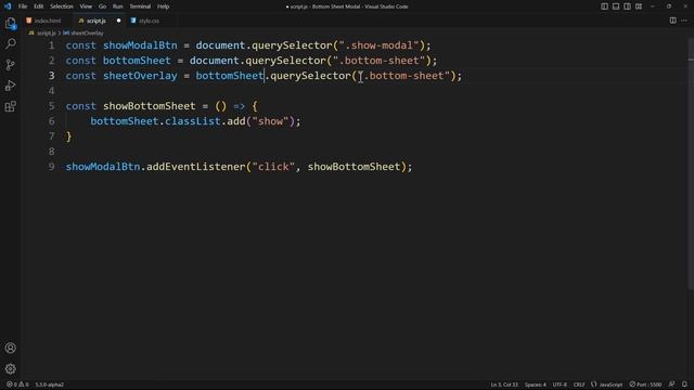 Create A Draggable Bottom Sheet Modal in HTML CSS & JavaScript | Bottom Sheet Modal in JavaScript смотреть онлайн