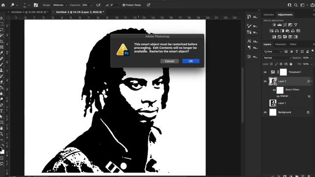*QUICK & EASY* WLR Cover Ink Print/Cartoon Effect Photoshop 2021 Tutorial смотреть онлайн