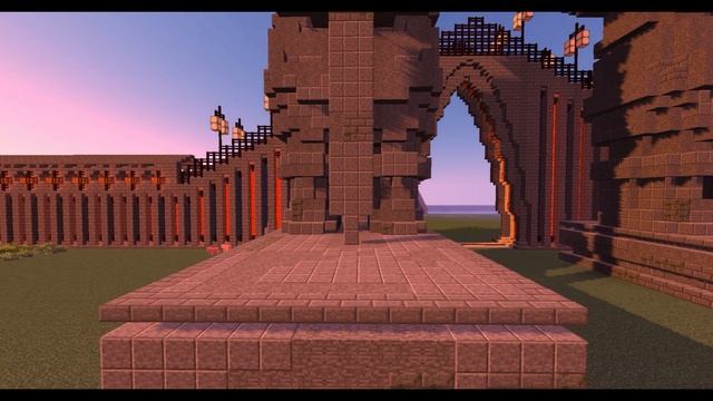 Майнкрафт Строительство Замка- День четвертый(SpeedTime)-Minecraft castle Construction - Day four # смотреть онлайн