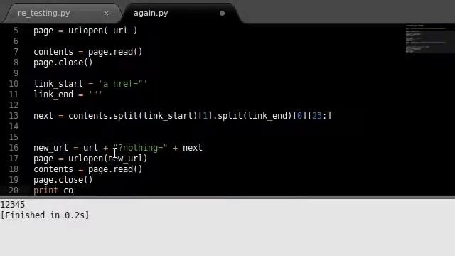 Python Challenge! 04 Follow the Chain смотреть онлайн