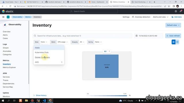 Terraform Elastic Search Cluster P4 | Monitoring with Kibana Grafana | #AWS #Docker #ElasticSearch смотреть онлайн