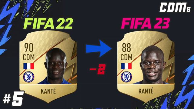 FIFA 23 TOP 10 CDMs RATING PREDICTION | RODRI THE PROFFESOR OF CDM ECONOMICS! смотреть онлайн