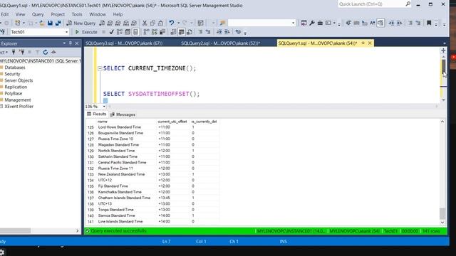 SQL Server Current time zone || How to Find Current Time Zone Of SQL Server || SSMS Time Zone смотреть онлайн