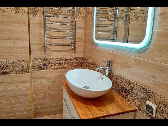 Идея дизайна ванной при ремонте ванны и Туалета смотреть онлайн