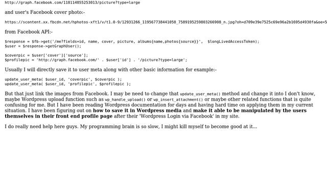 Wordpress: Get User's Facebook Photos as Wordpress Upload смотреть онлайн