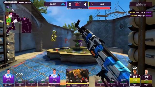 CS GO PROS & CASTERS REACT TO TWISTZZ UNREAL PLAYS смотреть онлайн