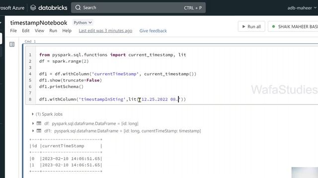52. Timestamp Functions in PySpark | Azure Databricks #spark #pyspark #azuresynapse #databricks смотреть онлайн