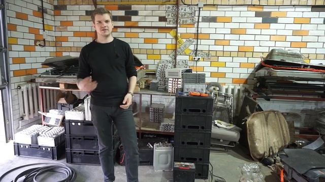 Перепаковка батареи Nissan Leaf 24 Kwh. 1 Часть