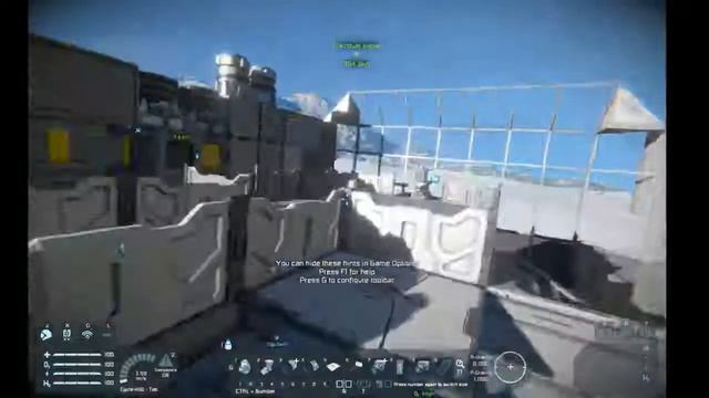 Space Engineers Flight test смотреть онлайн