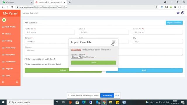 Insurance Policy Management Software For Insurance Agents - DEMO IN ENGLISH смотреть онлайн