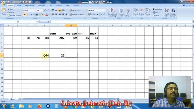 Important Functions on Excel || Excel Functions in Bengali || Sum ||Average || Max || Round | Mod | смотреть онлайн