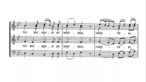 Христос воскресе. Тропарь Пасхи. Кастальский. Альт