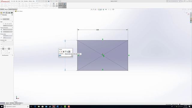How to create a sketch on a plane| Solidworks Tutorial | смотреть онлайн