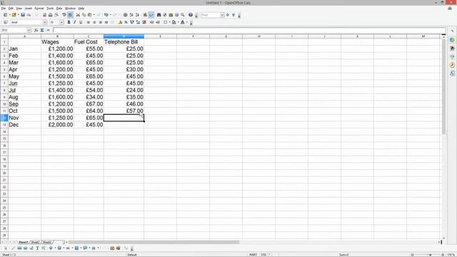 How to calculate average using open office calc tutorial смотреть онлайн