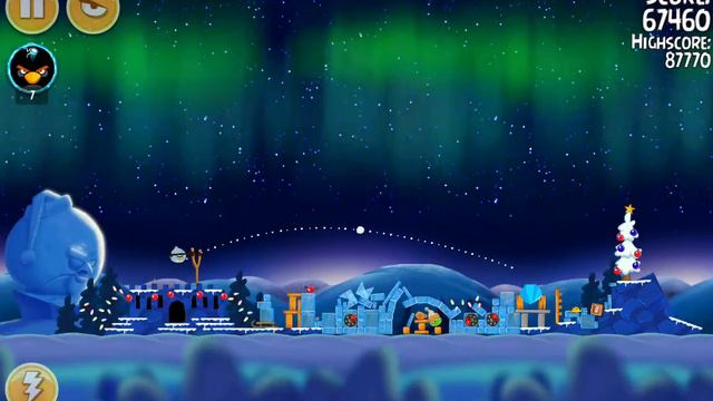 ANGRY BIRDS SEASONS-ON FINN ICE LEVEL 1-24 THREE STAR WALTHROUGH смотреть онлайн