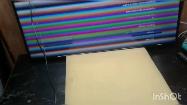 Ремонт телевизора, что делать если после замены платы тв показывает странными цветами.