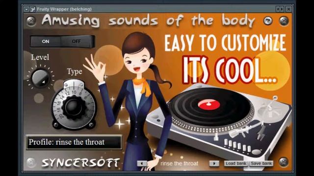 Amusing sounds of the body by SYNCERSOFT video 2 смотреть онлайн