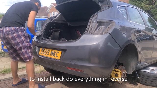 How to remove rear bumper on Opel/Vauxhall ASTRA J смотреть онлайн