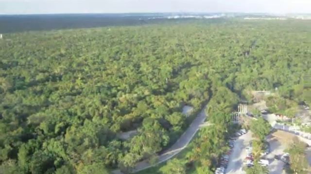 Xcaret ecopark from the air смотреть онлайн