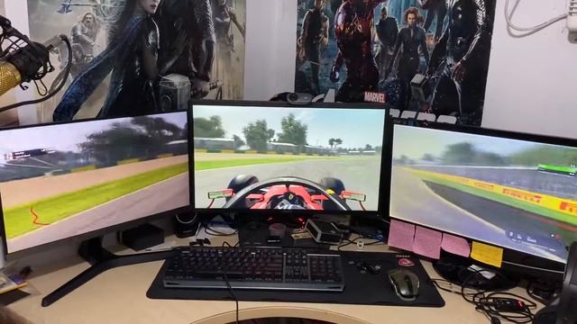 F1 2019 triple monitor смотреть онлайн