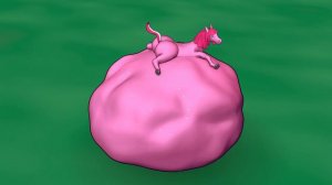 vore animation Hungry pink horse