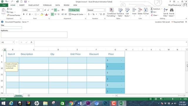 Open & Close Excel File | Microsoft Excel Basics in Hindi | माइक्रोसॉफ्ट एक्सेल के बेसिक्स | Part 3 смотреть онлайн