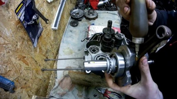 Zongshen ZS250GS сборка (часть 1)