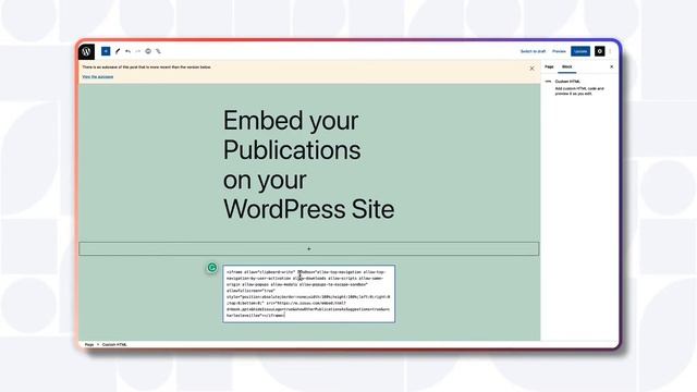 How to Embed Your Publication in Wordpress смотреть онлайн