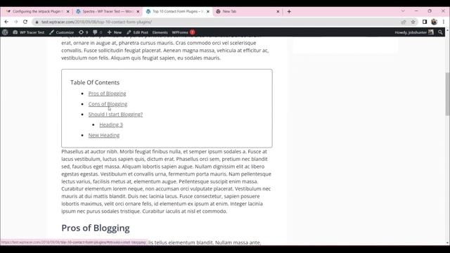 How to add Table of Contents in WordPress Posts смотреть онлайн