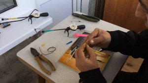 Зимняя рыбалка .Изготовление  кивка арбалет.