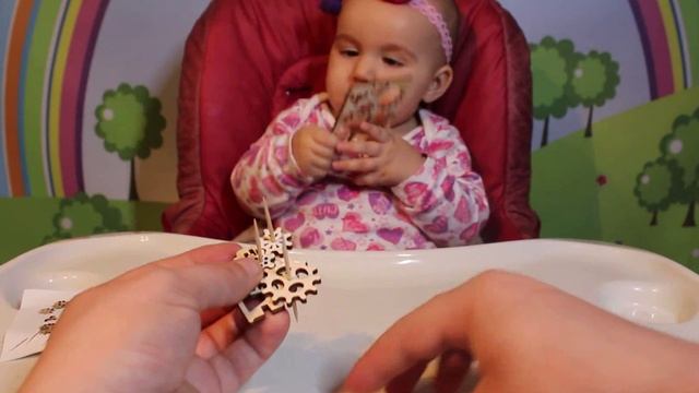 Деревянные игрушки на елку своими руками. Wooden toys on the Christmas tree with his hands. смотреть онлайн