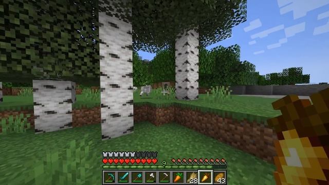 Майнкрафт 1.18 Выживание без модов! Как приручить коров в minecraft? #5 смотреть онлайн