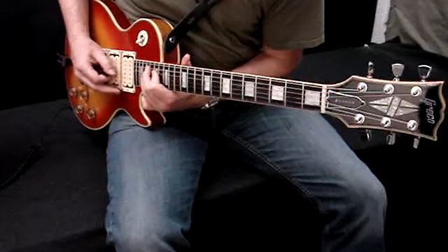 Vintage Grecco Ace Frehley Les Paul Electric Guitar смотреть онлайн