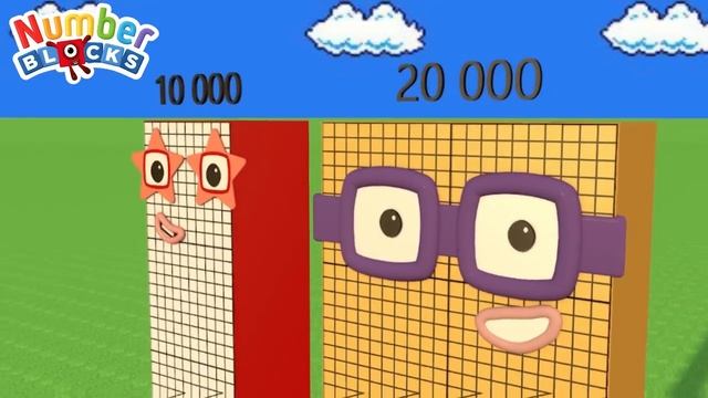 Looking for Stepsquad Numberblock 10 to 100 million ? Cube inside Colourful Puzzle Tetris Cube Club смотреть онлайн