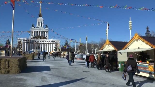 Масленица 2015 на ВДНХ смотреть онлайн