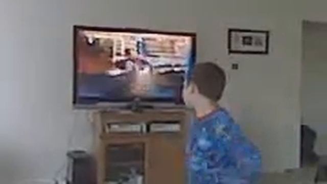 Playing Fighters Uncaged with Kinect смотреть онлайн