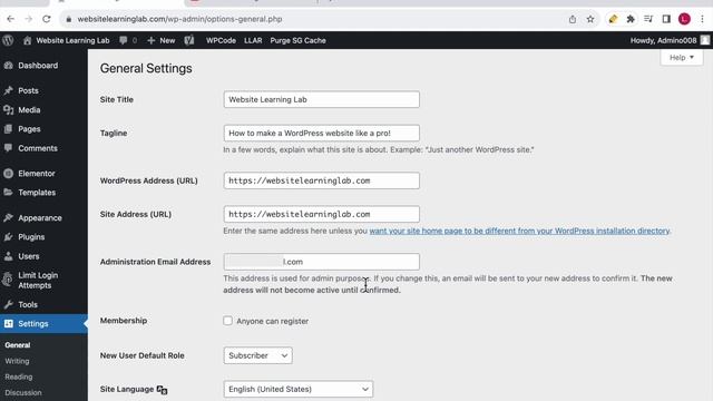 How To Change Admin E-mail In WordPress Tutorial смотреть онлайн