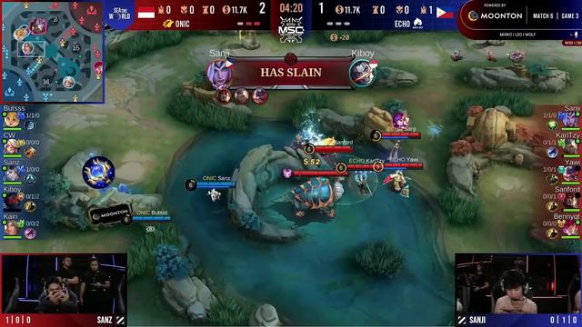 Echo Vs Onic HIGHLIGHTS SEMIFINAL MSC 2023 | ONIC Vs ECHO