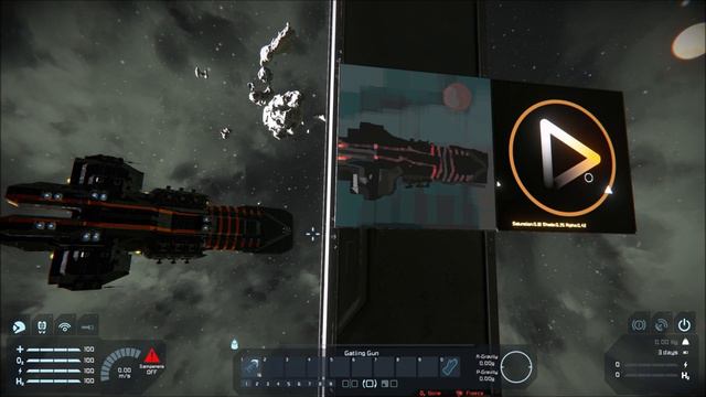 Space Engineers - testing Abobe SEtoshop editor (script) смотреть онлайн